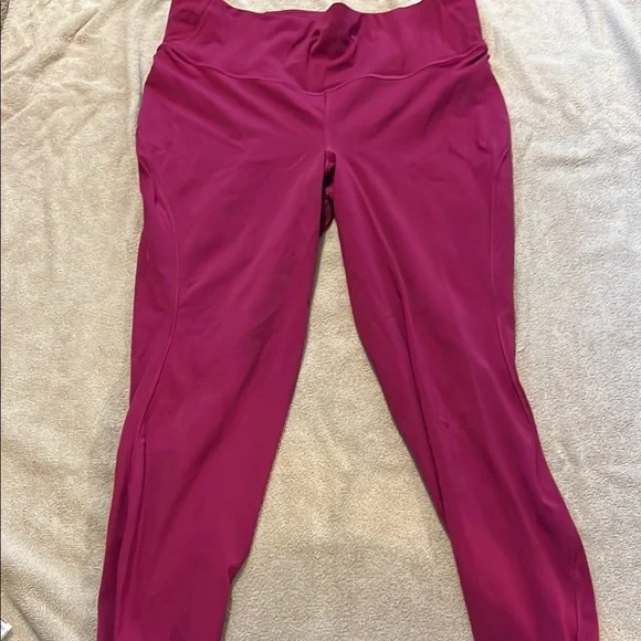 Lululemon Fuchsia Leggings - Picture 1 of 4
